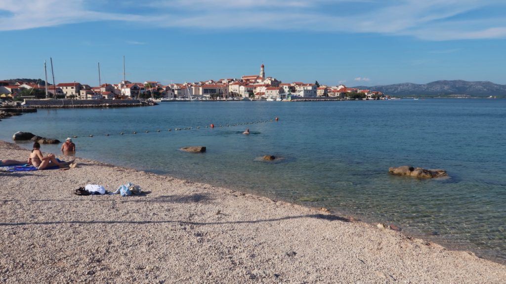 plaża Betina wyspa Murter
