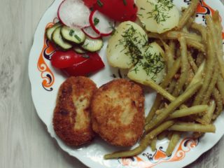 wegetariańskie kotlety z kaszy