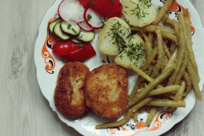 wegetariańskie kotlety z kaszy